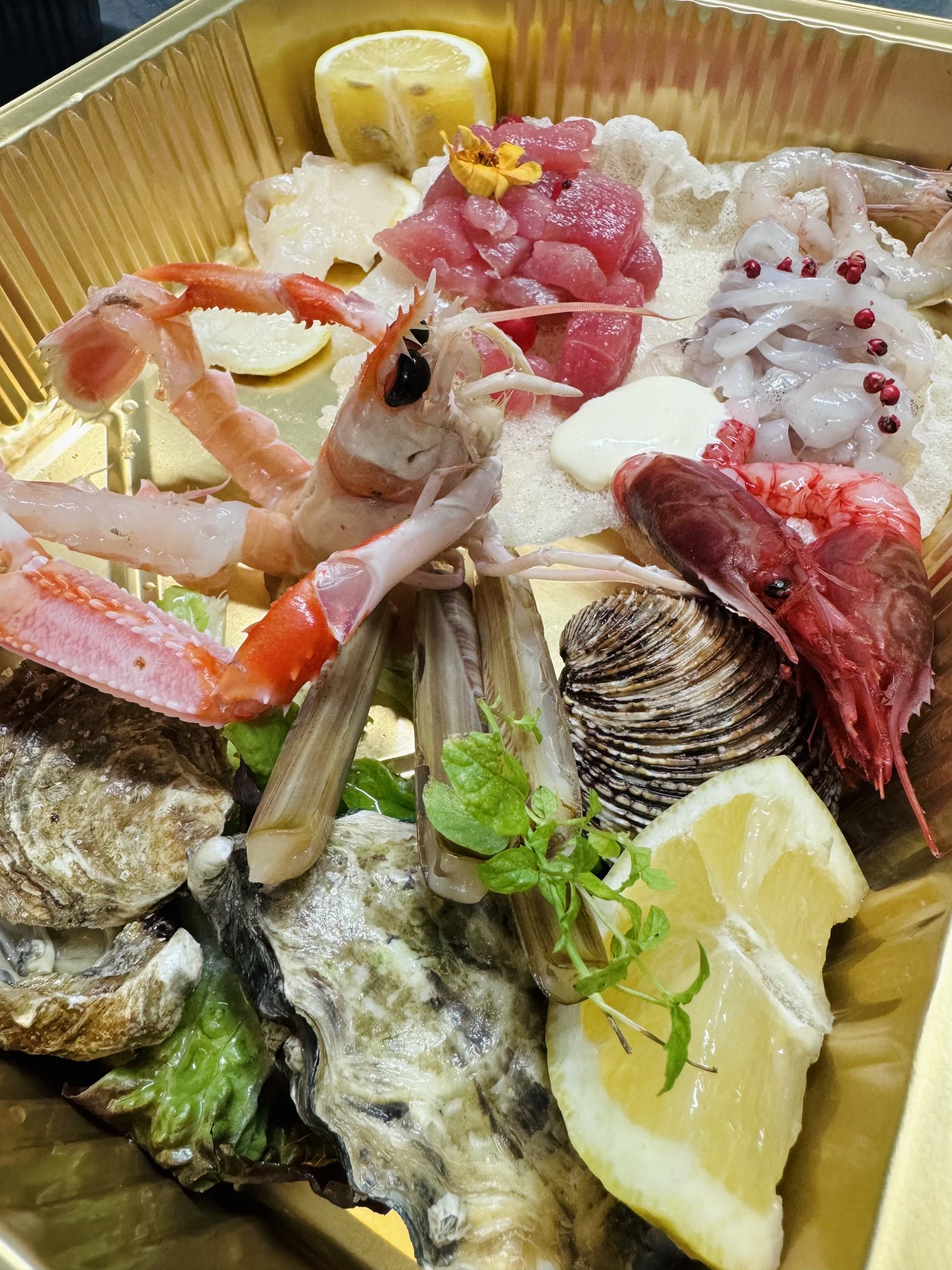 Cucina di mare da asporto